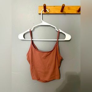 Athleta pink twist top size S